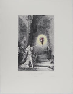 Salome and the Head of John the Baptist - Etching from Louvre Museum