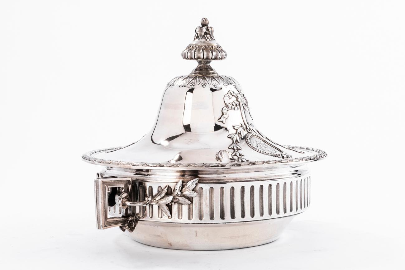 Gustave Odiot, Silver Vegetable Dish For Sale 5