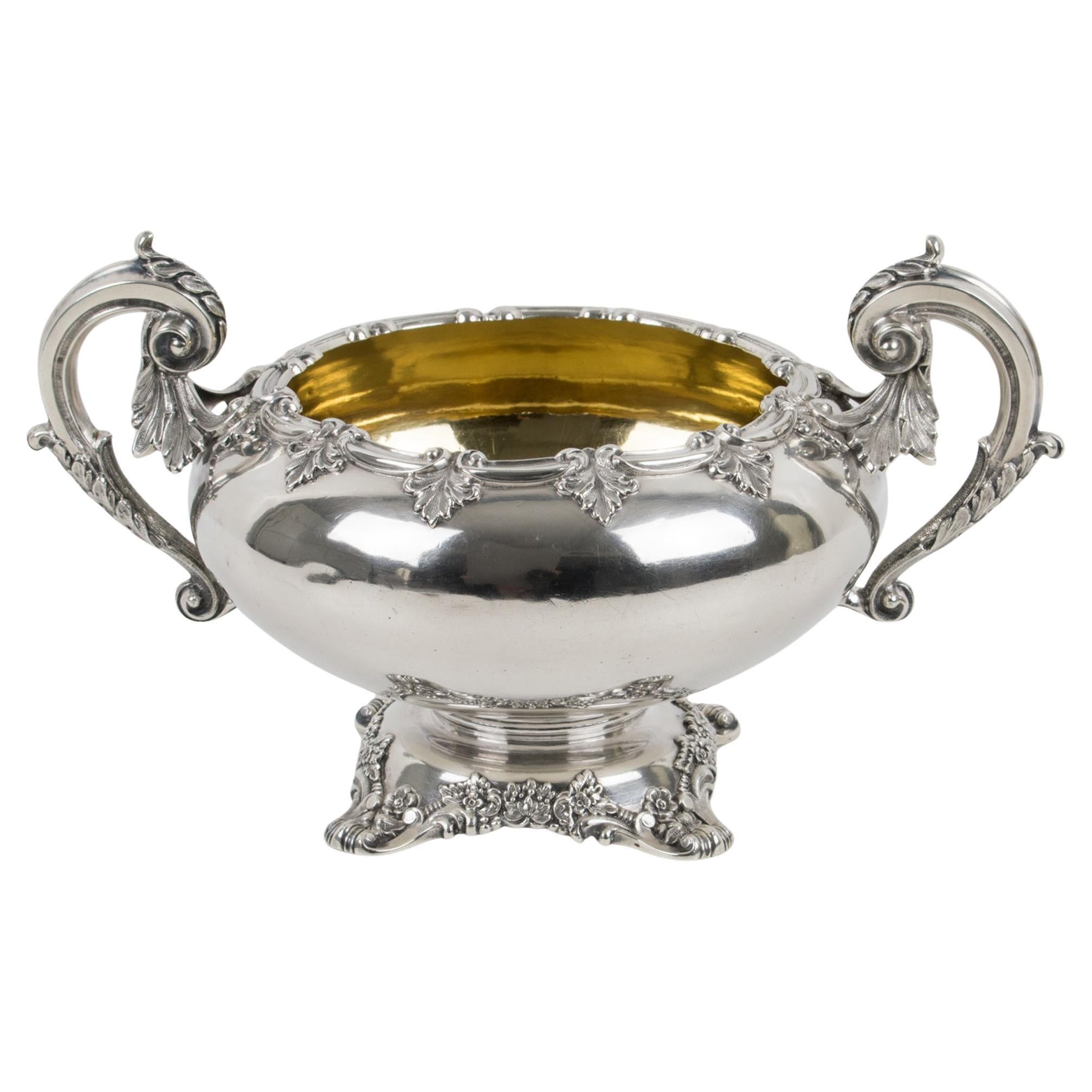 Bol en argent massif de Gustave Odiot Paris, vers 1880 en vente