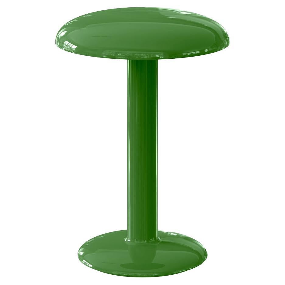 Gustave Residential Table Lamp in Lacquered Green For Sale