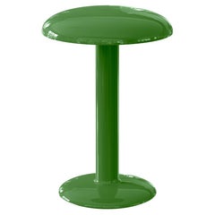 Lampe de table résidentielle Gustave en vert laqué