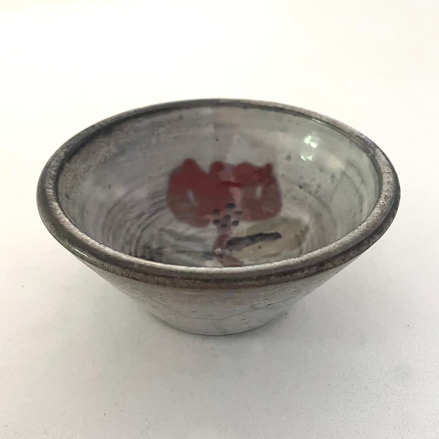Gustave Reynaud Petite Earthenware Vessel Bowl  For Sale 2
