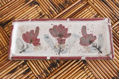 Gustave Reynaud, Studio A Le Murier, Piatto in ceramica di metà secolo, Vallauris, anni '60