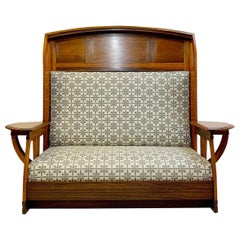 Gustave Serrurier-Bovy Bench, Belgium, 20th Century
