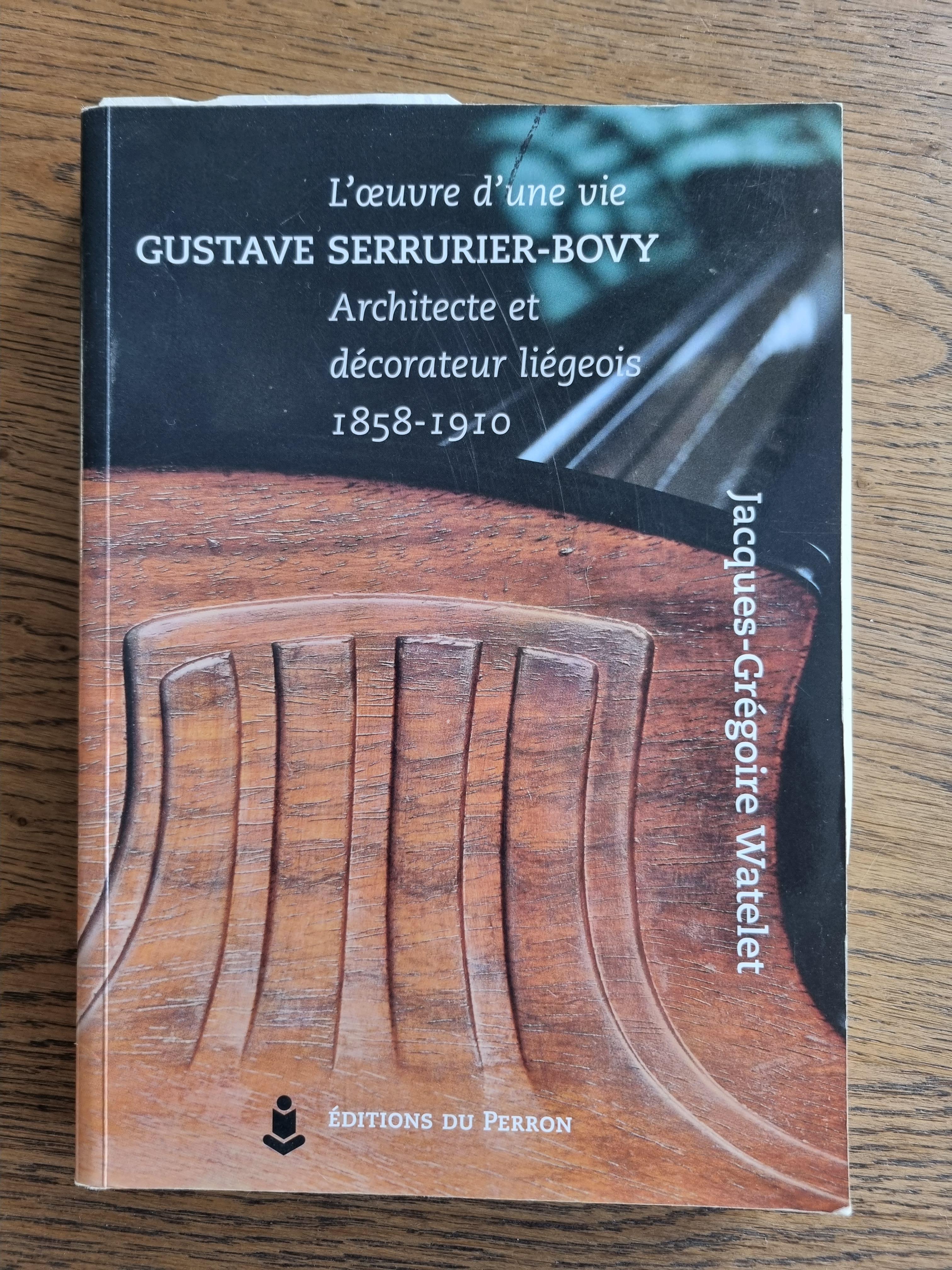 Gustave Serrurier-Bovy-Gueridon Jugendstil im Zustand „Gut“ im Angebot in NOUVION-SUR-MEUSE, FR