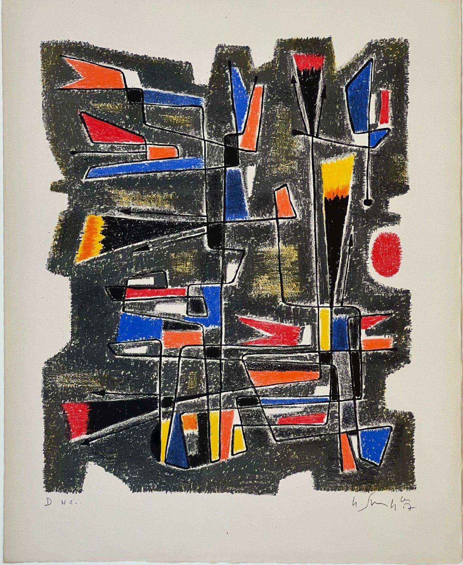 La Patriette de Gonzalve - Print by Gustave Singier