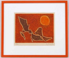 Sans titre - Lithographie originale de G. Singier - 1963