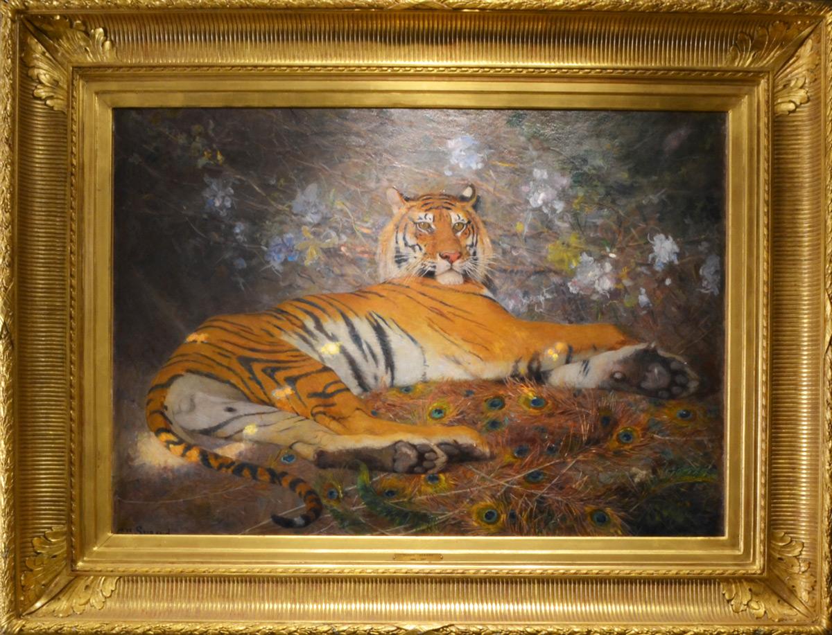 Tigre de L'Annam - Painting by Gustave Surand