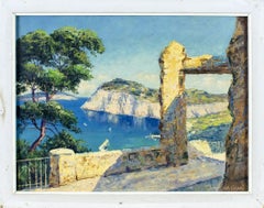 Vintage A View from the Isle of Capri 