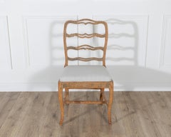 Gustavian Chair with Smiling Details – Circa 1780