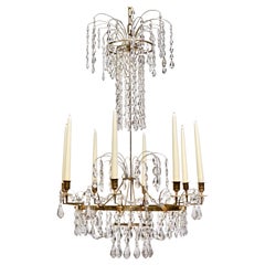 Gustavian Chandelier, circa 1790