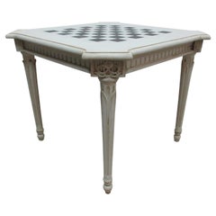 Gustavian Checker Table 