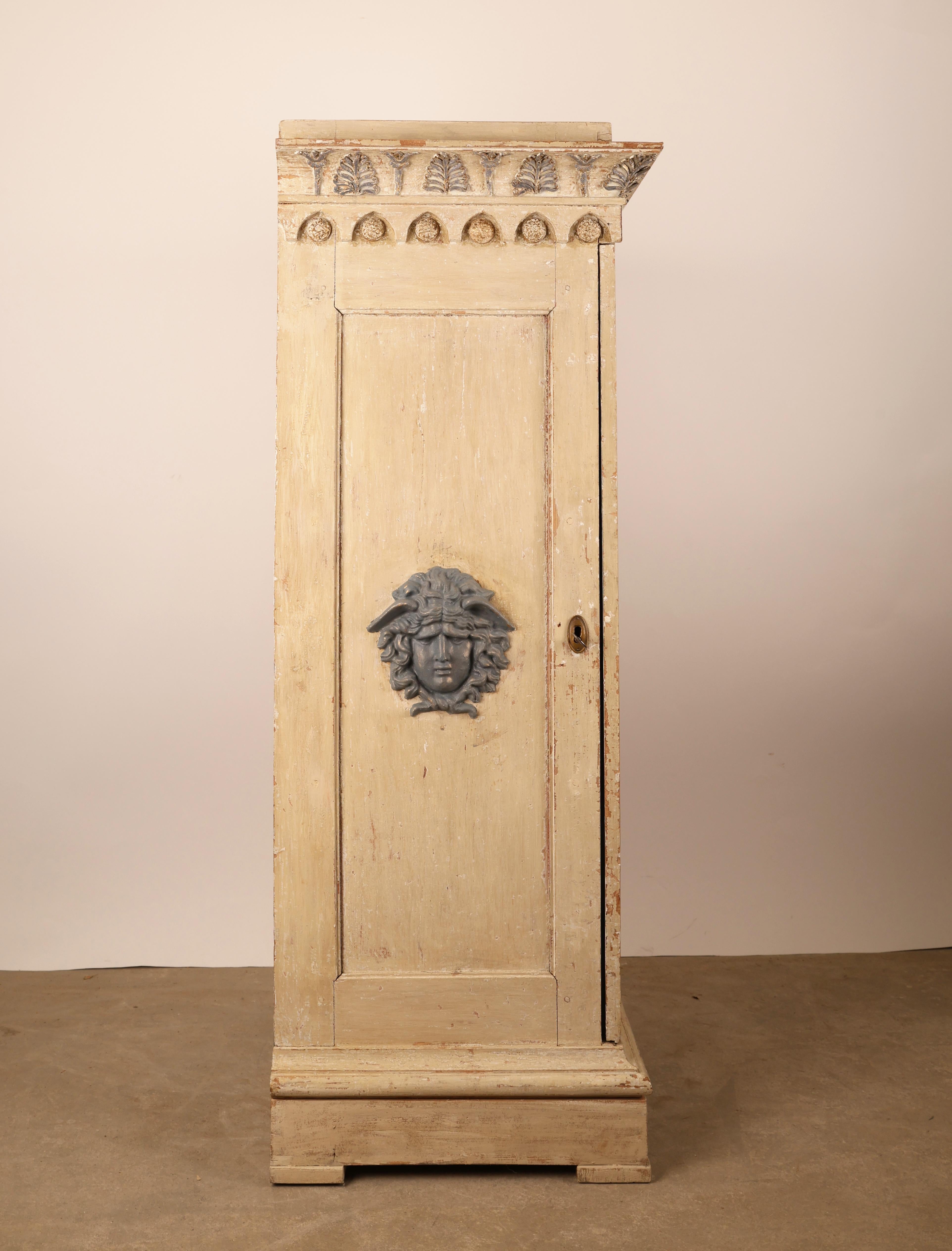 19th Century Gustavian Column Cabinet, 1810 For Sale