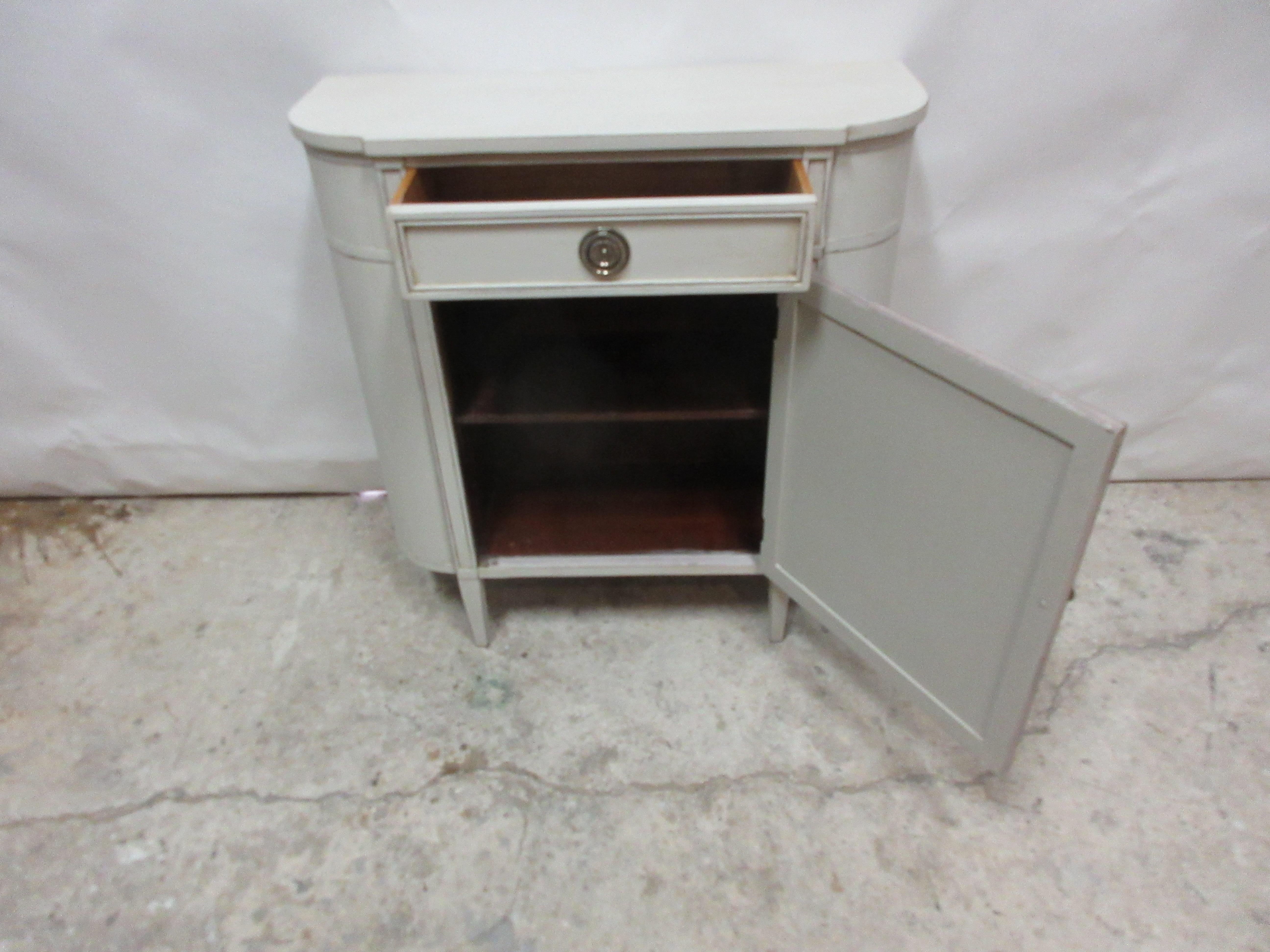 Adam Style Gustavian Console Cabinet