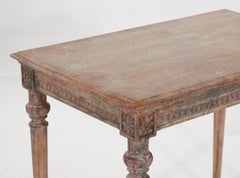 Table console gustavienne, XVIIIe siècle