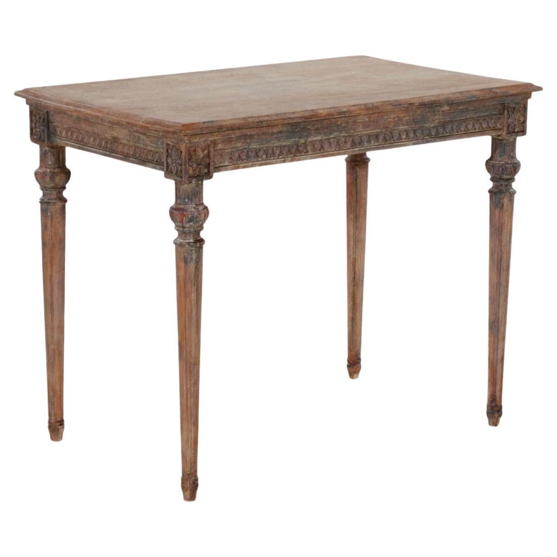 Table console gustavienne, XVIIIe siècle en vente
