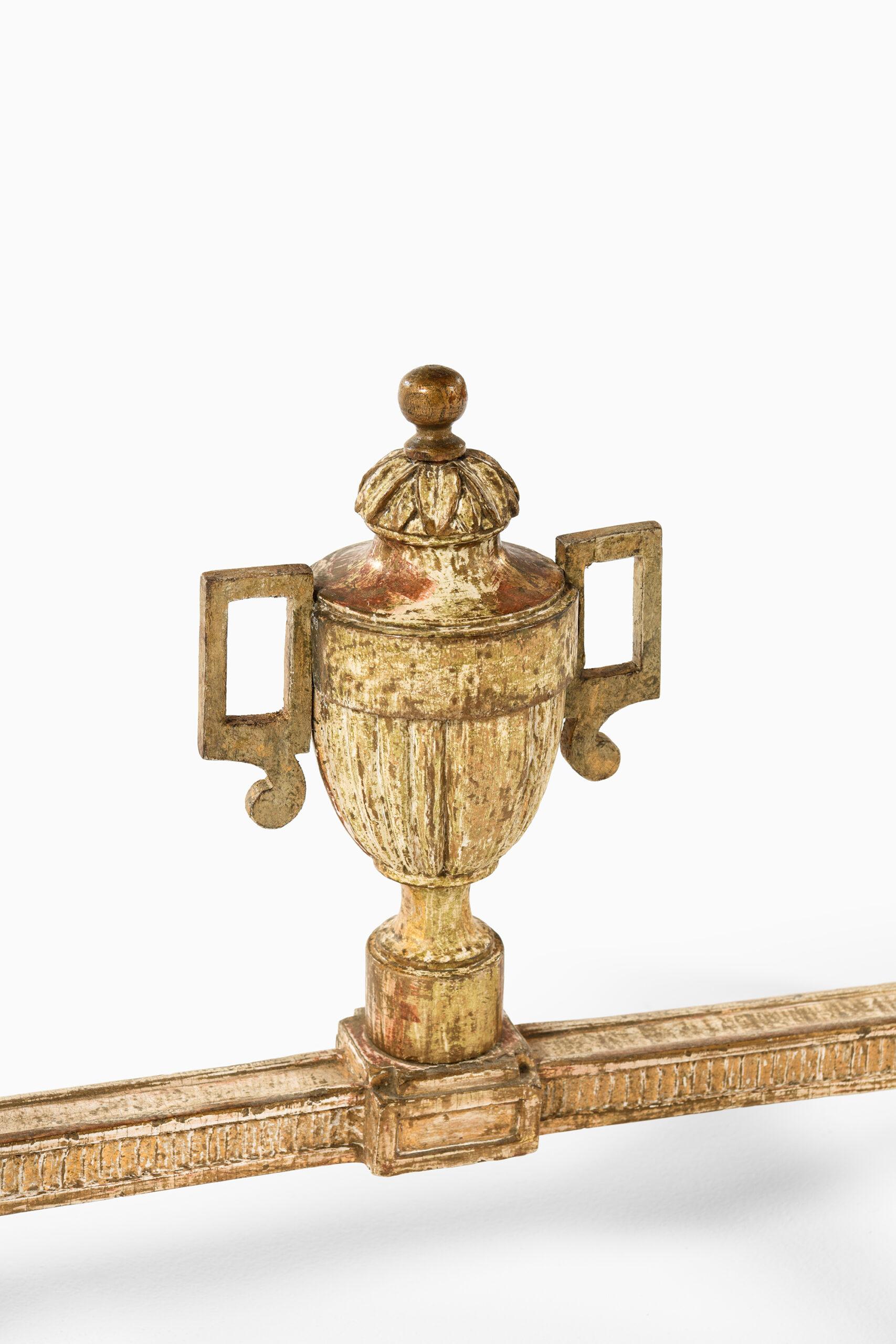 Giltwood Gustavian Console Table Produced in Sweden, Probably in Stockholm For Sale
