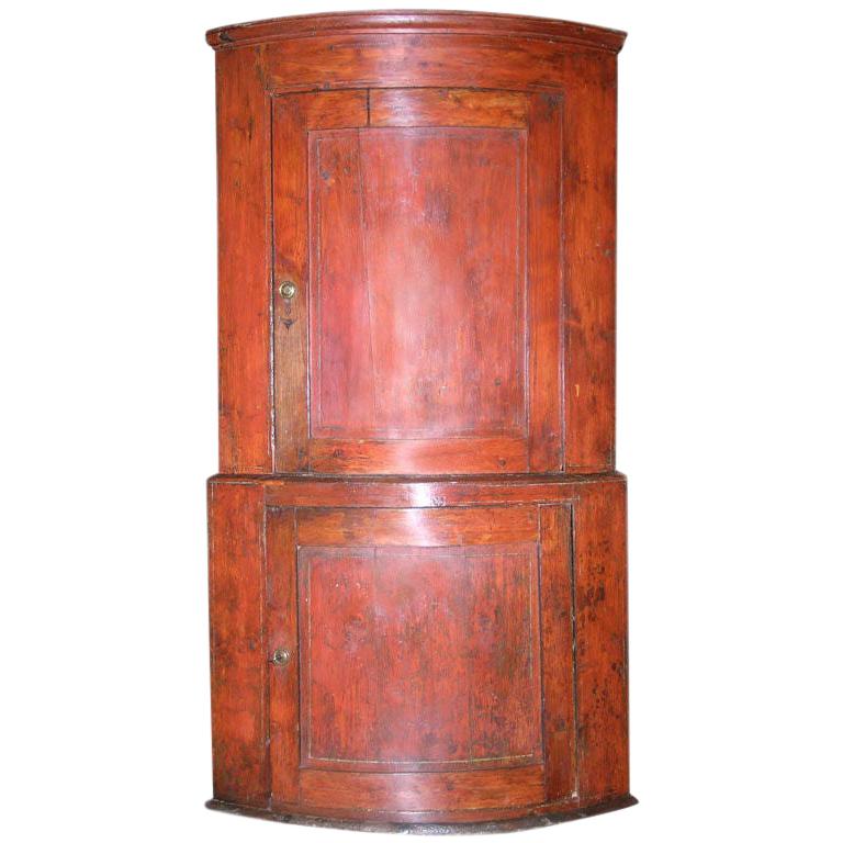 Gustavian Corner Cabinet