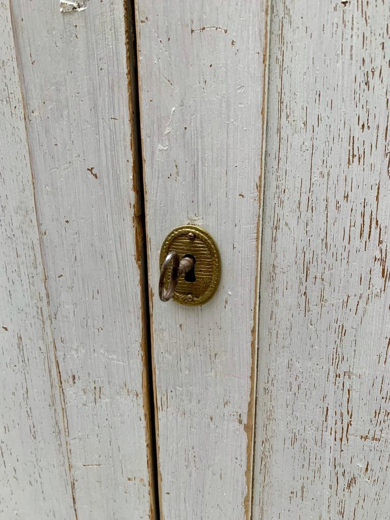 Pine Gustavian Cupboard For Sale