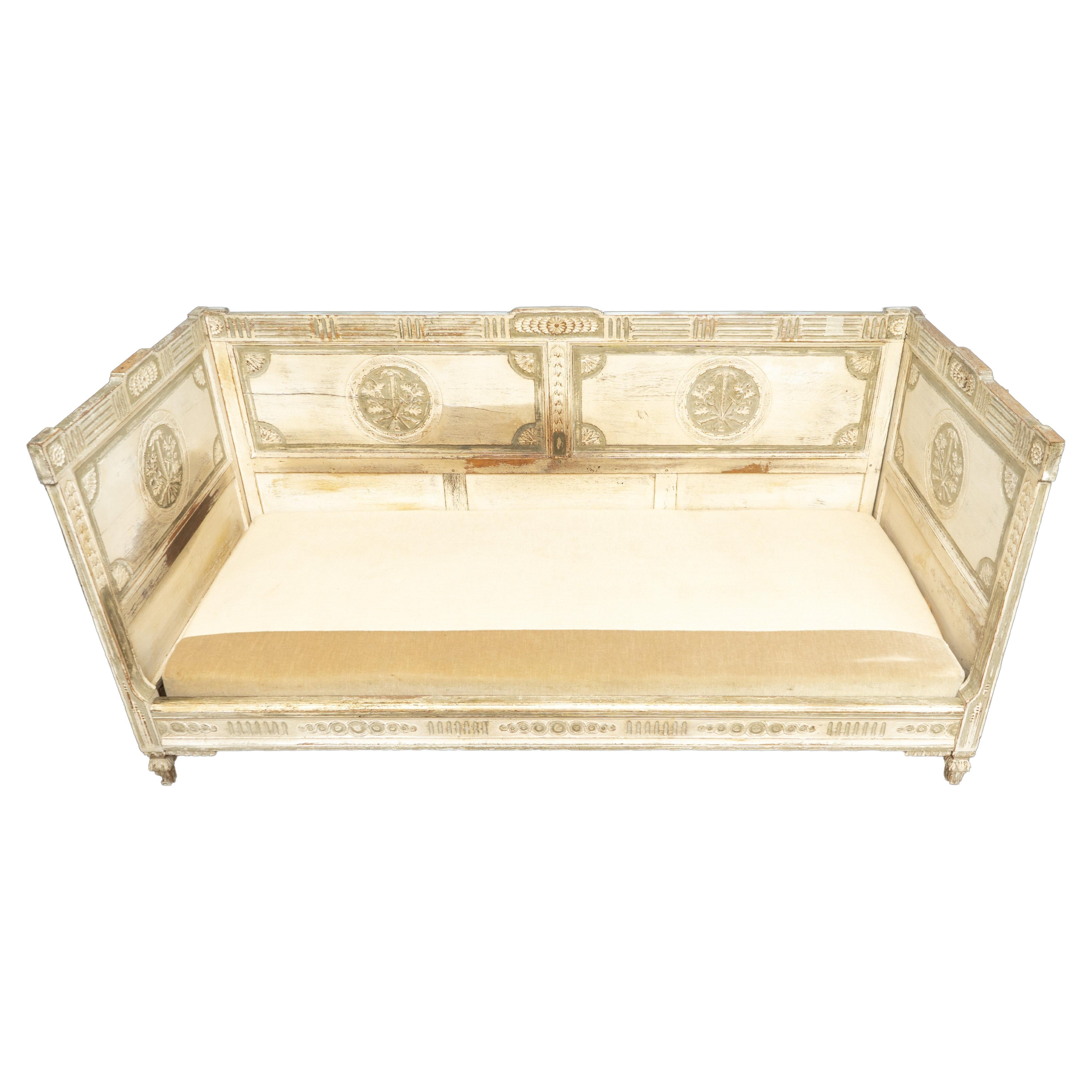 Lit de jour Gustavian