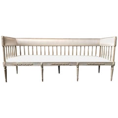 Antique Gustavian Daybed Sofa, Early 19th Century
