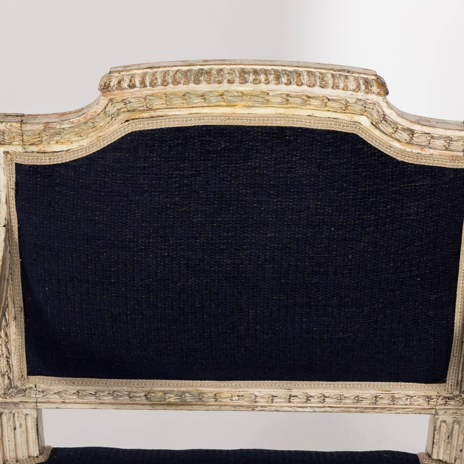 Gustavian Duchesse Brisee Set, circa 19th Century In Good Condition For Sale In Stamford, CT
