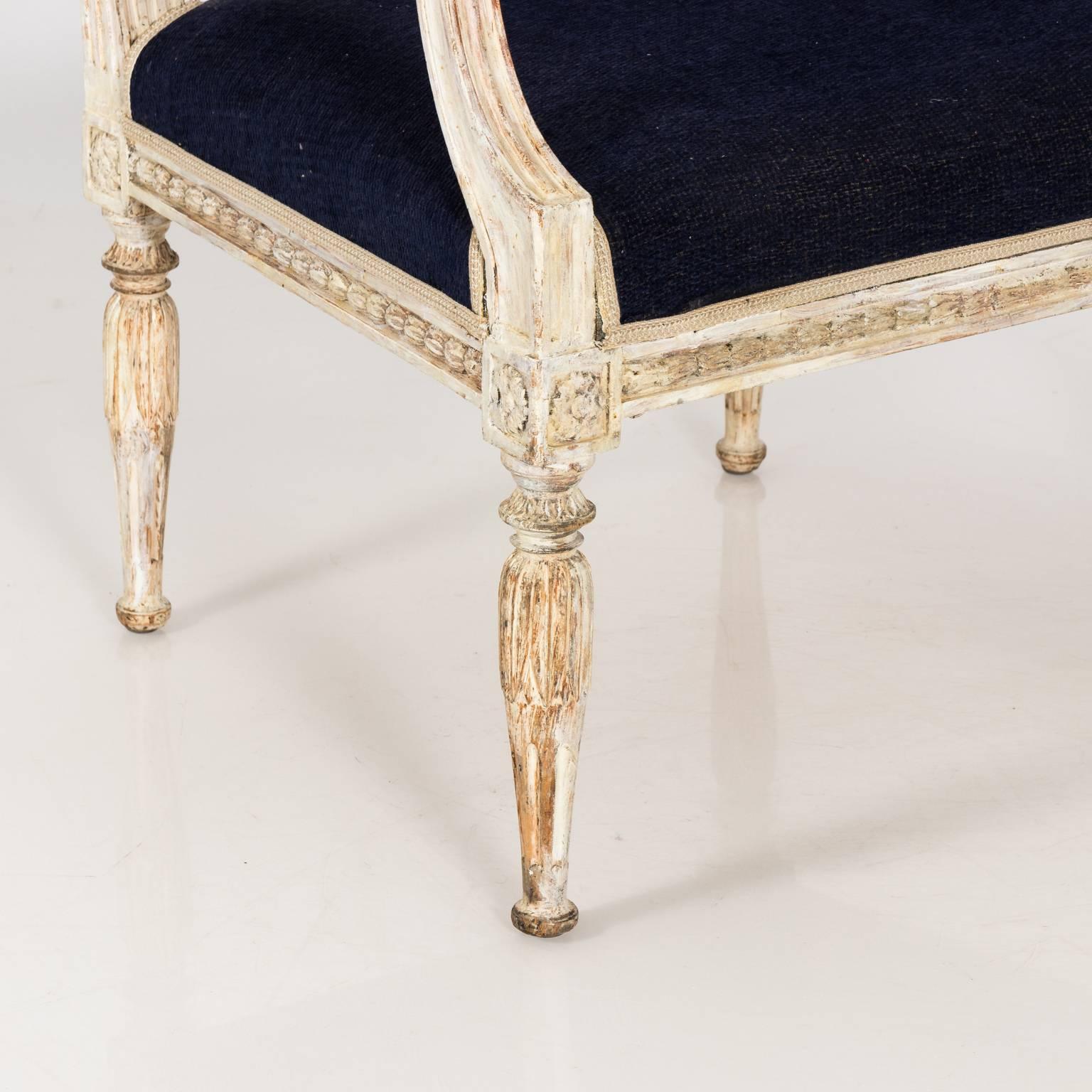 Gustavian Duchesse Brisee Set, circa 19th Century For Sale 2