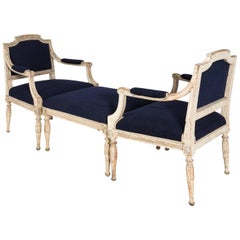 Gustavian Duchesse Brisee Set, circa 19th Century