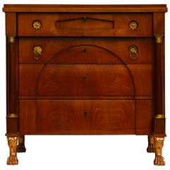 Antique Gustavian Empire Secretary, Stockholm, Sweden, circa 1800