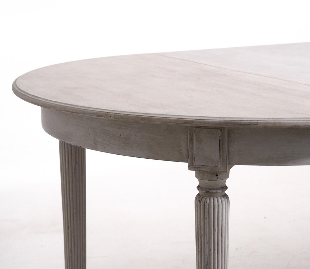 Gustavian Extension Table, 20th Century 1