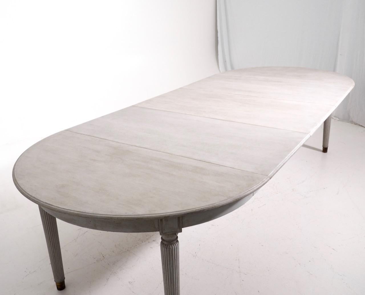 Gustavian Extension Table, 20th Century 2