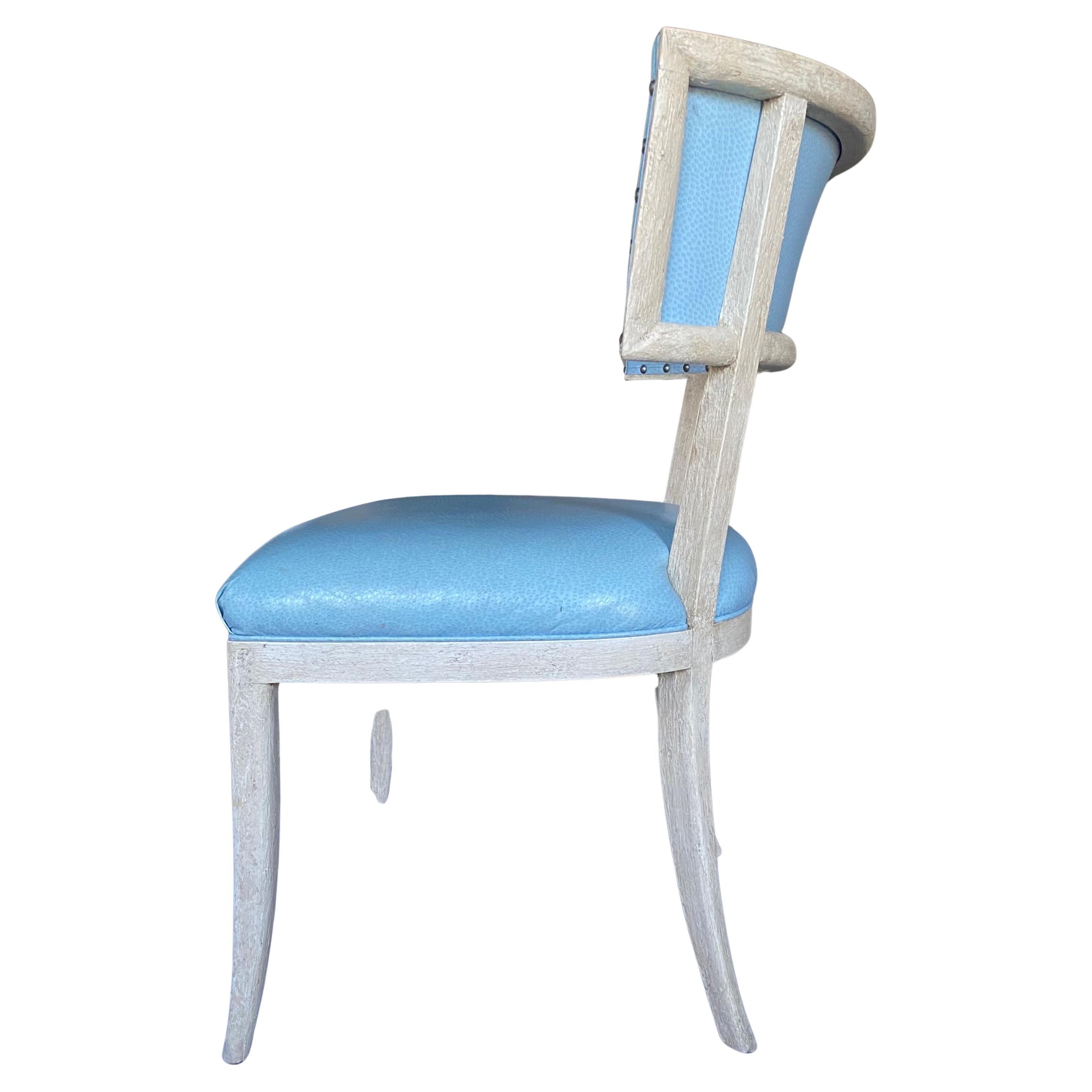 Americano Sedie da pranzo Gustavian Klismos di Nierman Weeks, set di 8 pezzi in vendita