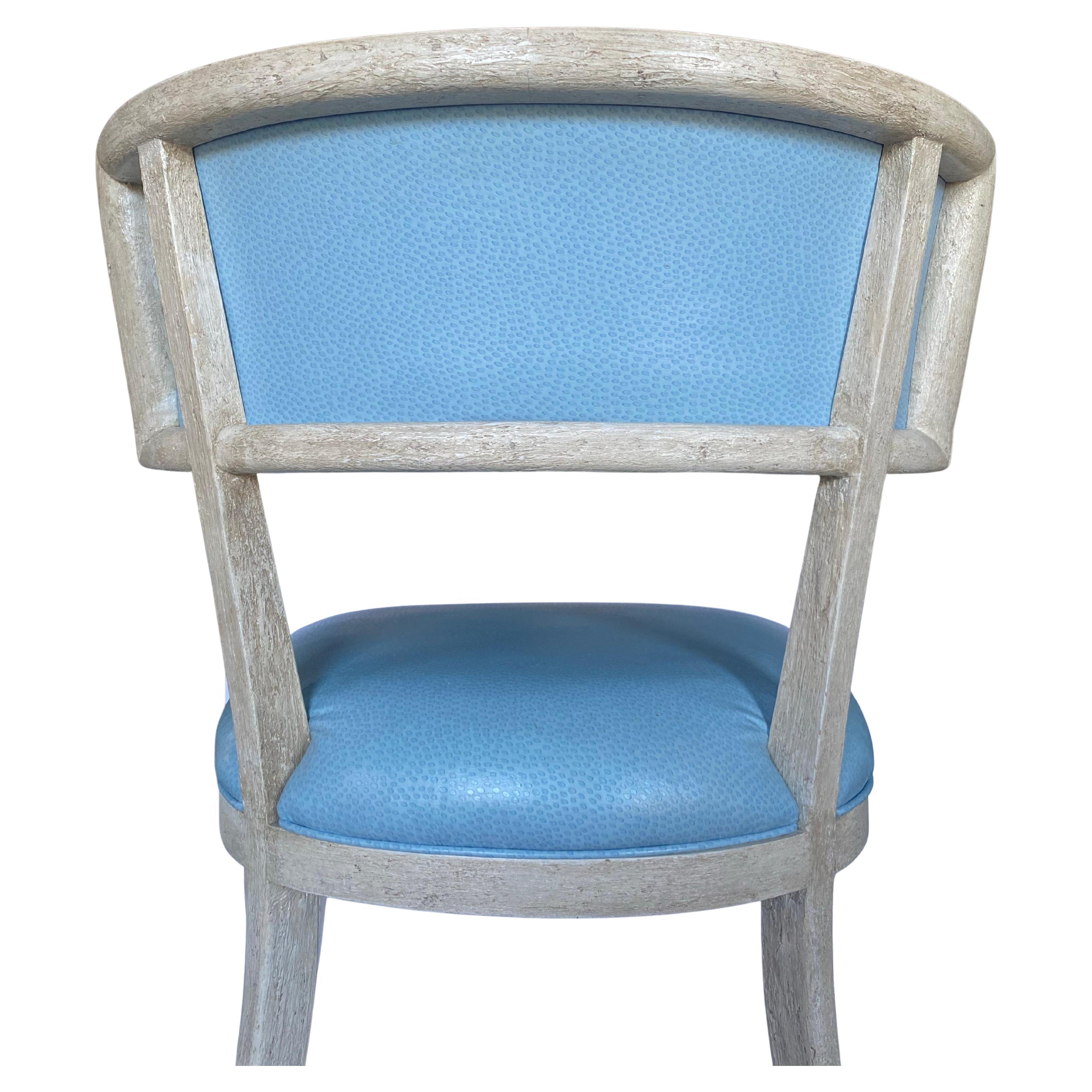 XXI secolo e contemporaneo Sedie da pranzo Gustavian Klismos di Nierman Weeks, set di 8 pezzi in vendita