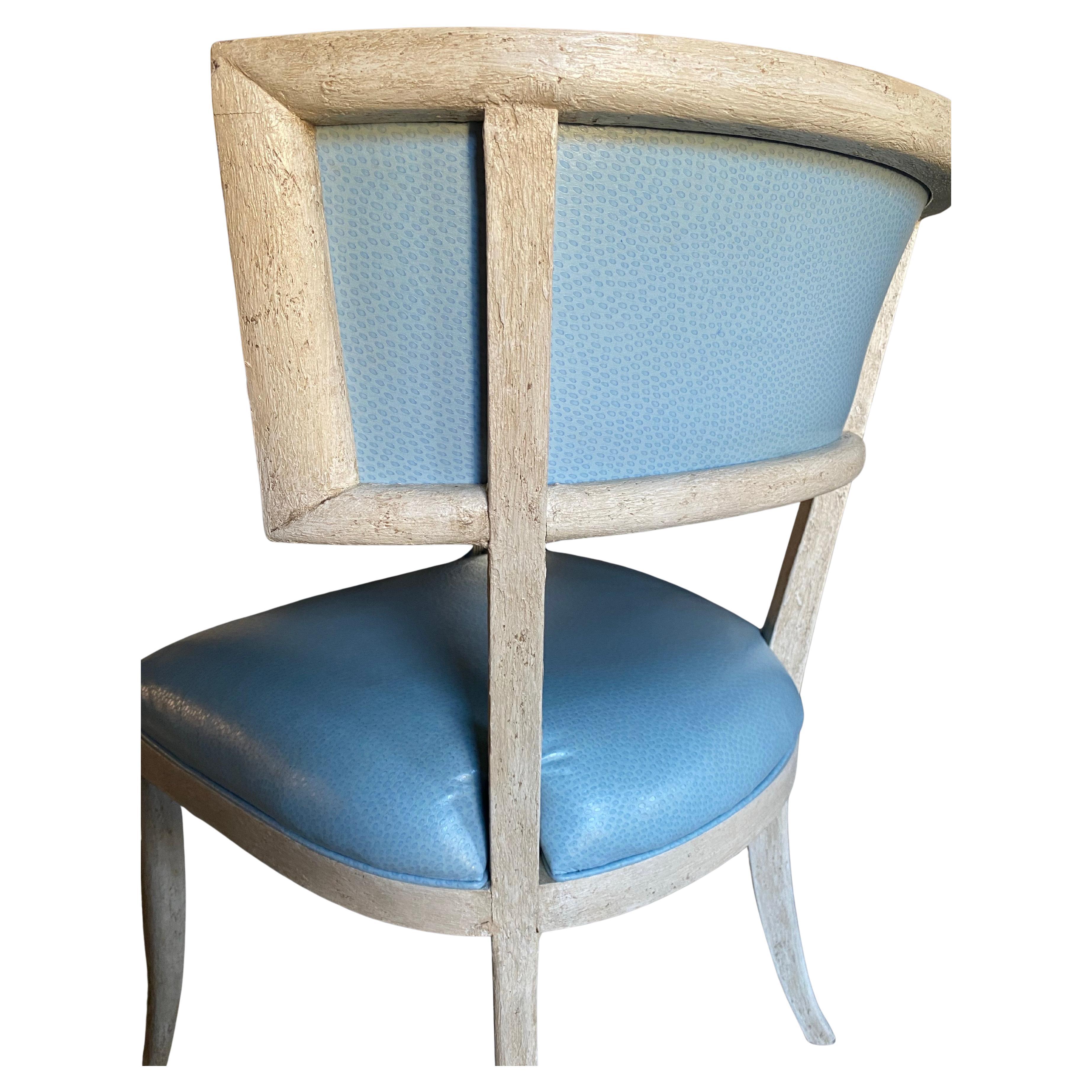 Sedie da pranzo Gustavian Klismos di Nierman Weeks, set di 8 pezzi in vendita 1