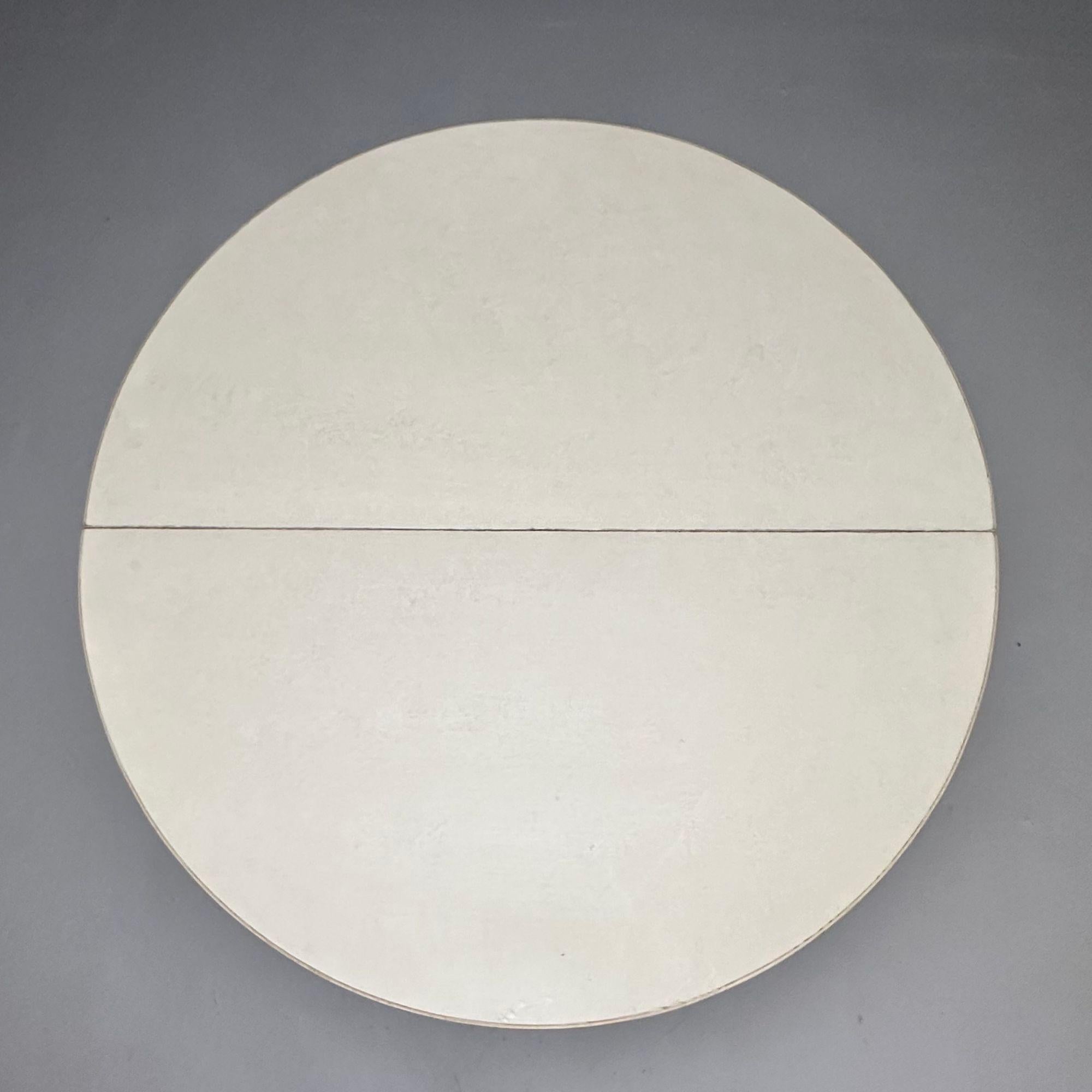Gustavian, Large Swedish Dining Table, Gray Paint Distressed, Sweden, 1970s For Sale 4