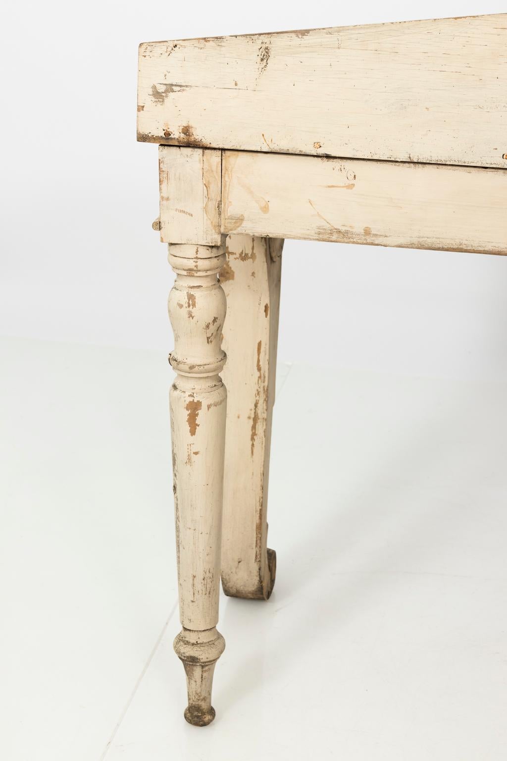 Gustavian Painted Console 4