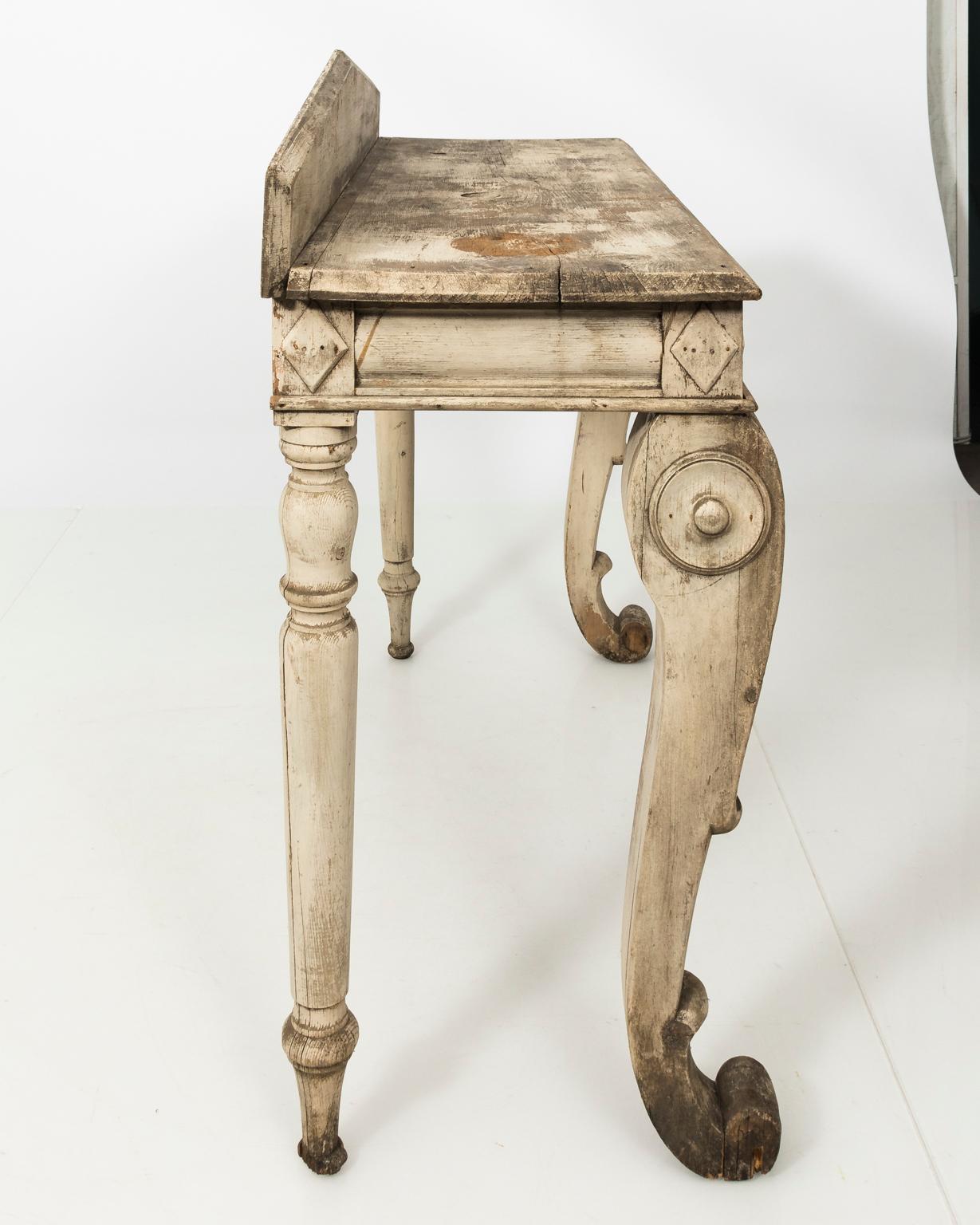 Gustavian Painted Console 1