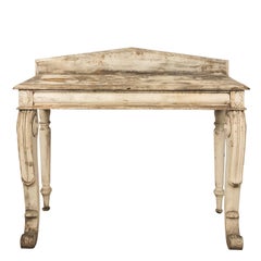 Gustavian Painted Console