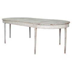 Gustavian Painted Dining Table Circa 1810