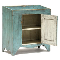 Gustavian Painted Pine Dry Sink