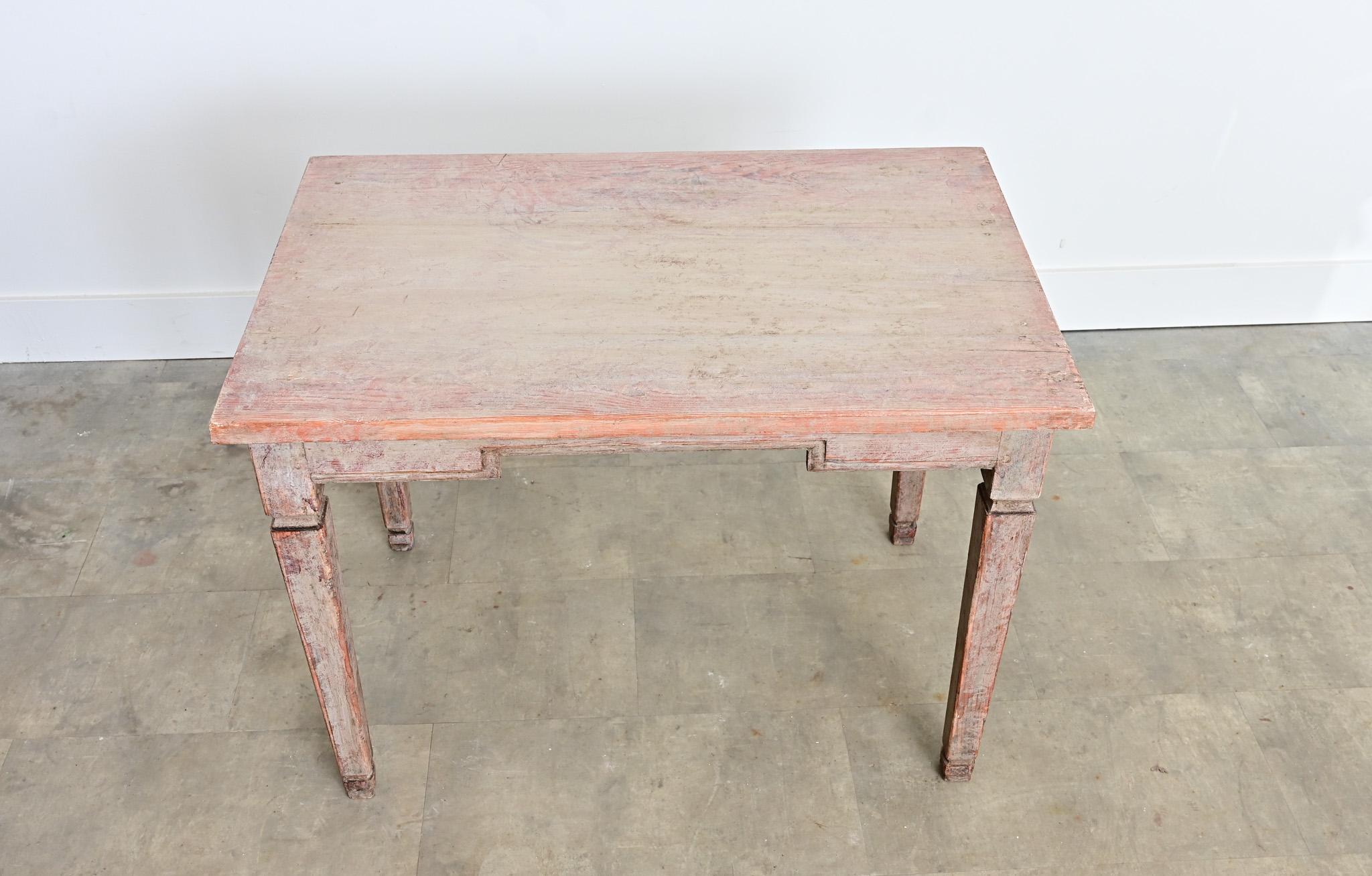 Gustavian Period 18th Century Swedish Painted Center Table For Sale at ...