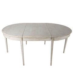 Gustavian Period Extending Dining Table