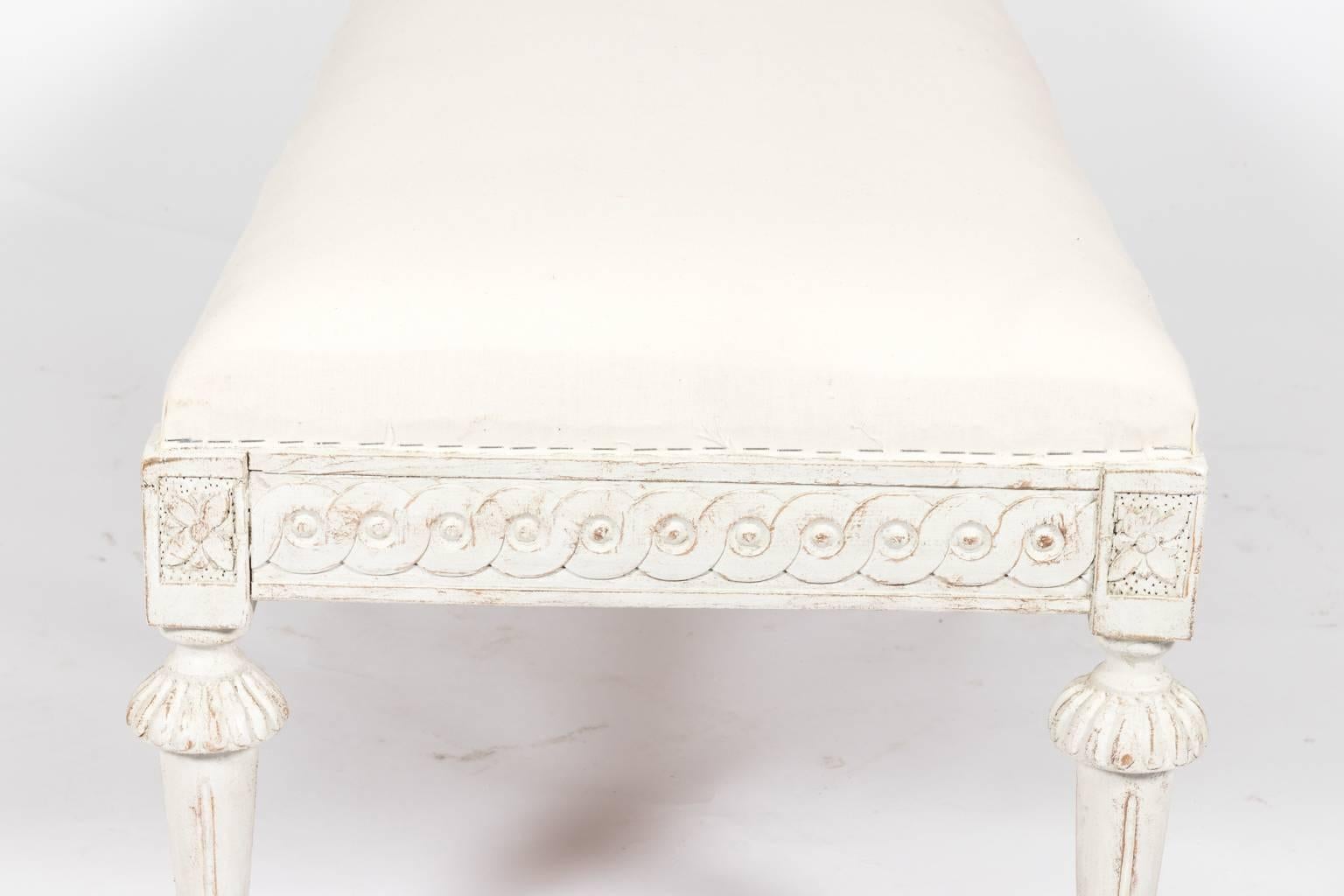 Gustavian Six-Leg Bench 2