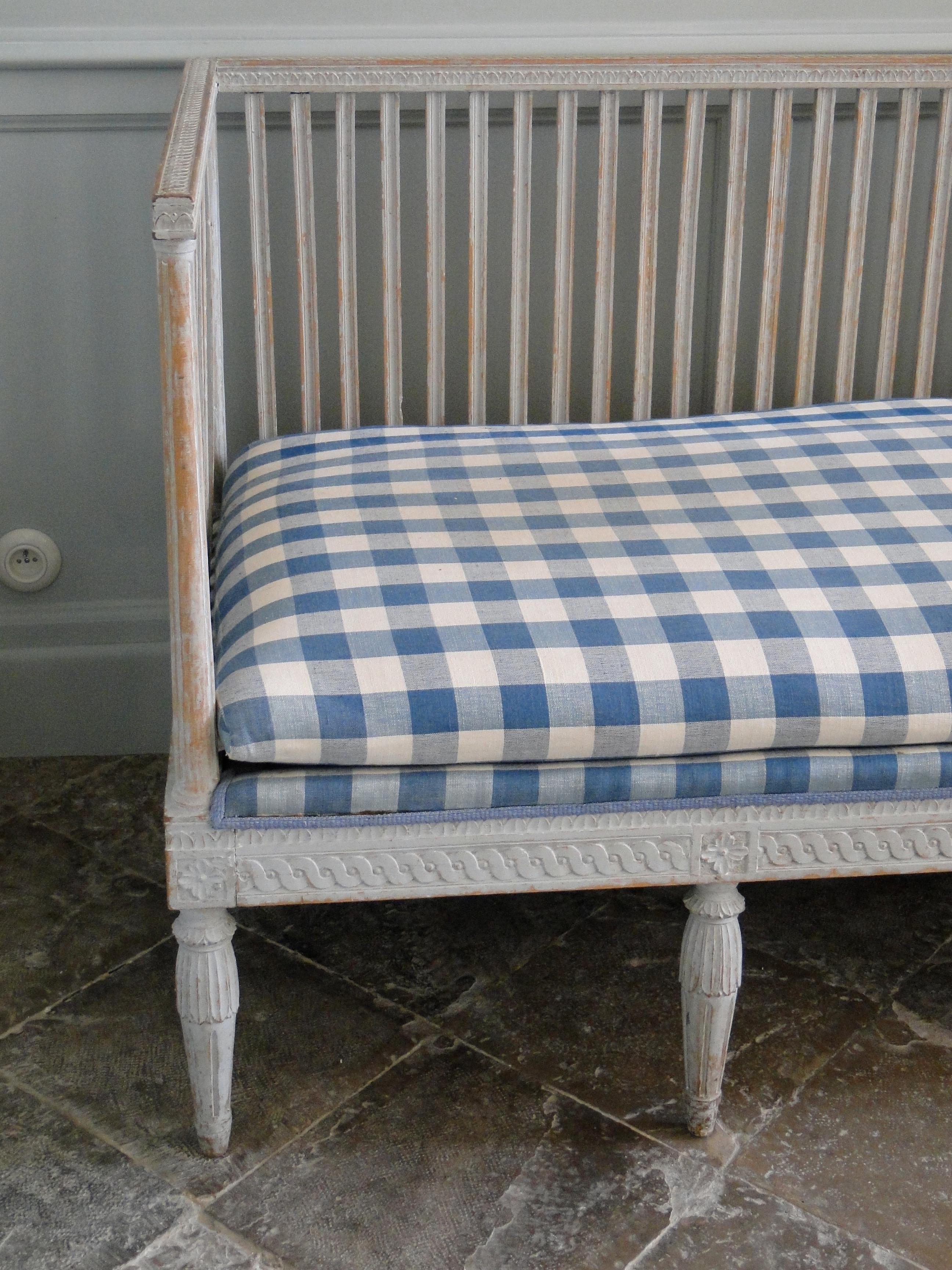 Gustavian Sofa, 19th Century For Sale 2