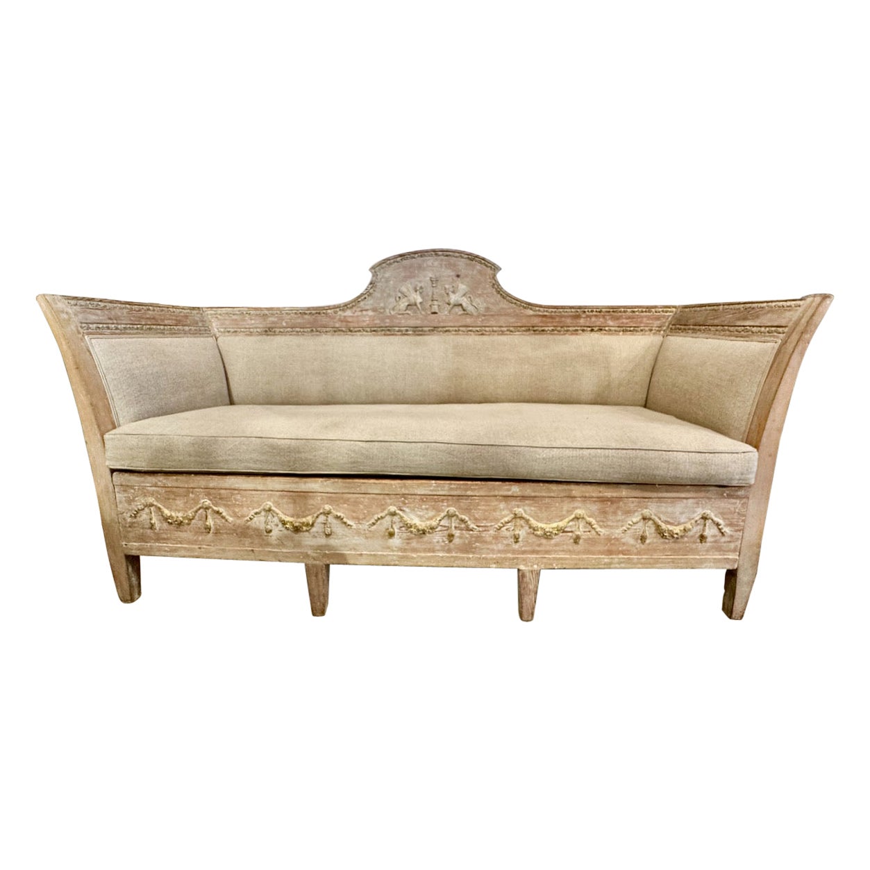 Gustavian Sofa, Early 19th Century For Sale