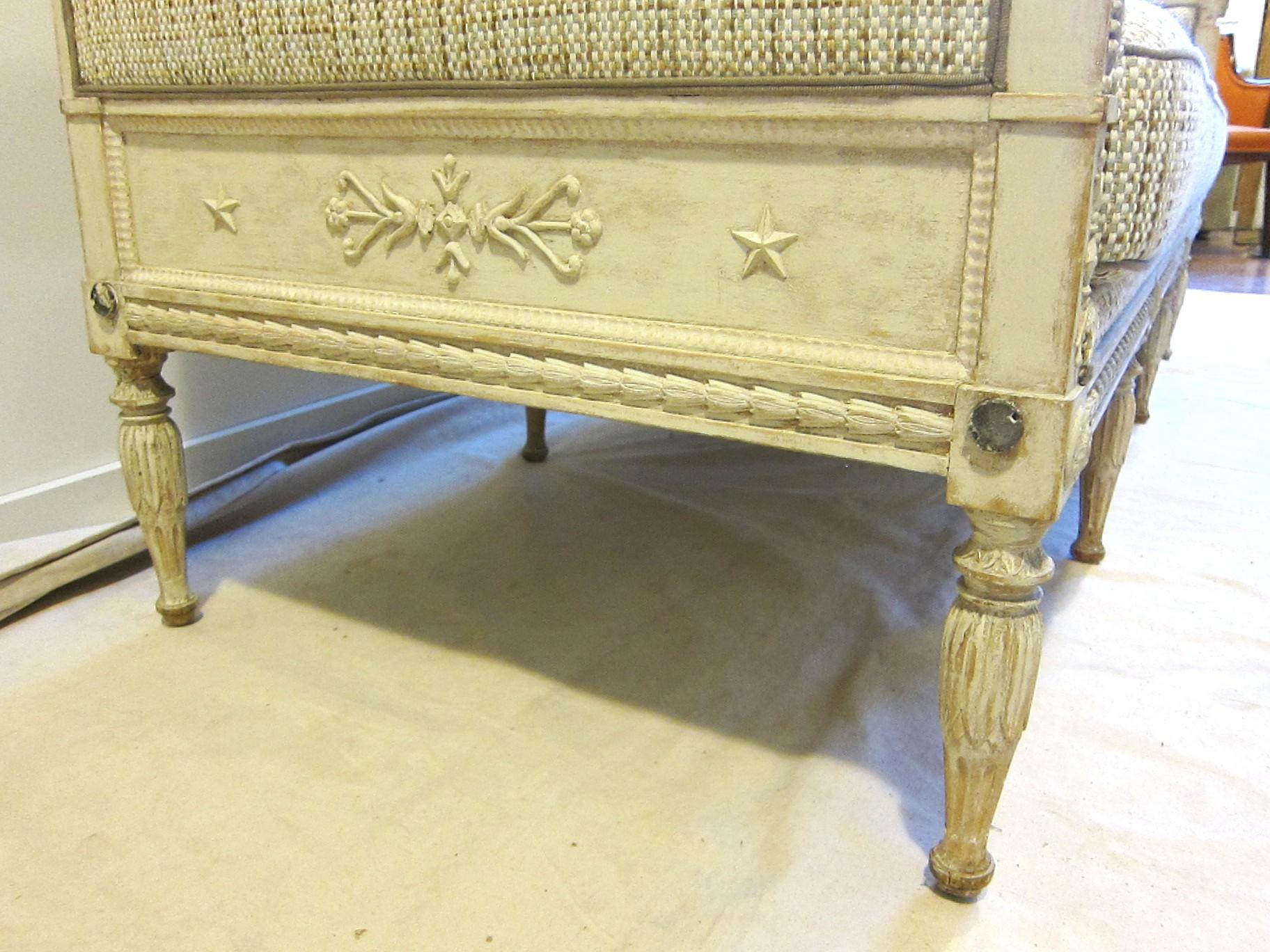 Gustavian Sofa Ephraim Stahl attributed For Sale 8