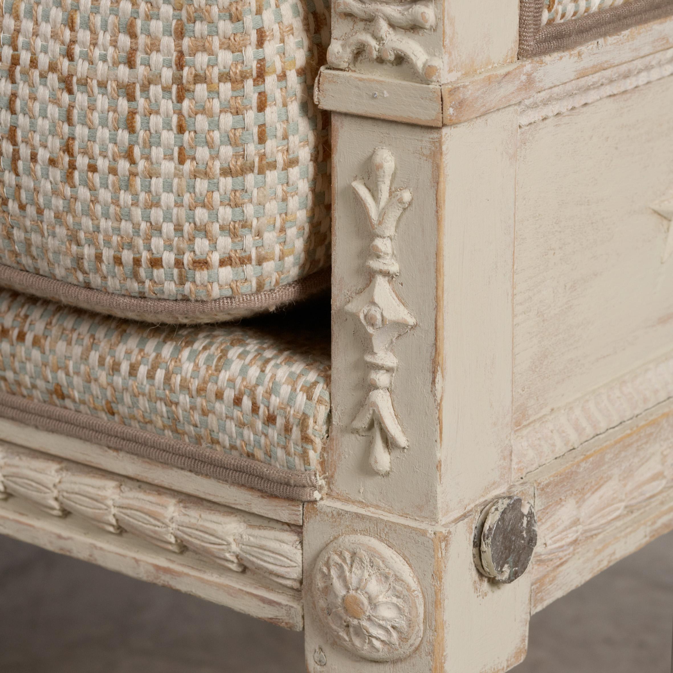 Swedish Gustavian Sofa Ephraim Stahl attributed For Sale