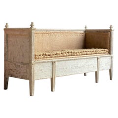 Gustavian Sofa in Original Paint, Swedish, circa 1790