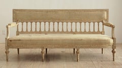 Gustavian Sofa / Settee, Origin Sweden, circa 1785