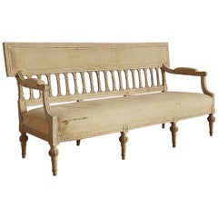 Antique Gustavian Sofa / Settee, Origin Sweden, circa 1785